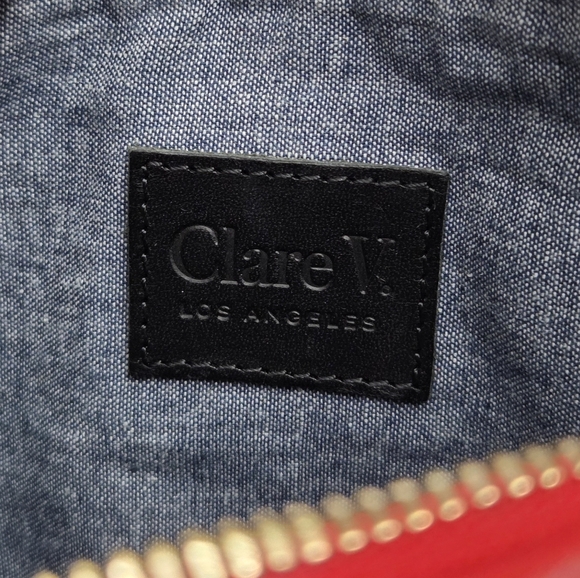 CLARE V PETIT MOYEN BAG - ROSSA PUFFY WOVEN NAPPA LEATHER - Picture 5 of 7